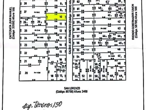 VENTA DE LOTE IDEAL PARA CONSTRUCTORA LUIS AGOTE 