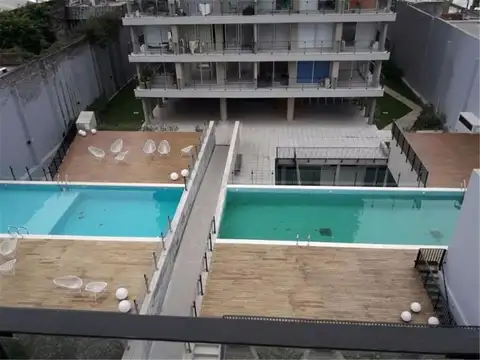 2 Ambientes en Pont Blue Piscina-Gym-Cine-Vig. 24 hs. Balcón al Frente