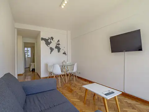 Departamento 2 ambientes con 1 baño