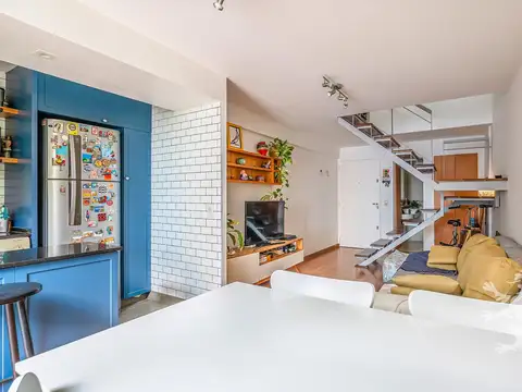 Departamento 2 ambientes con 2 baños