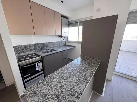 Departamento 2 ambientes con 1 baño