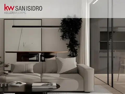 Casa 2 ambientes con 2 baños