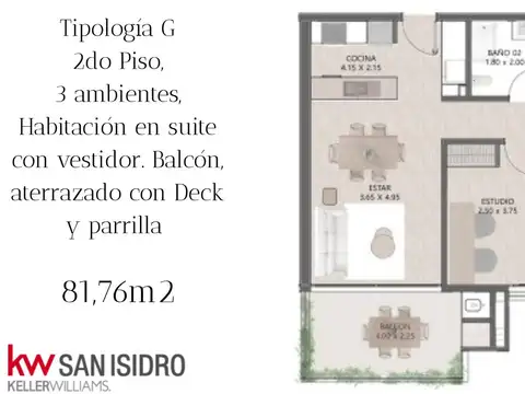 Casa en Venta de 1 dormitorio