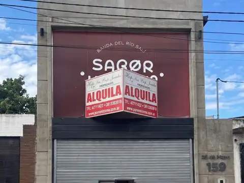 LOCAL COMERCIAL EN ALQUILER - 25 DE MAYO 157 - BANDA DEL RIO SALI