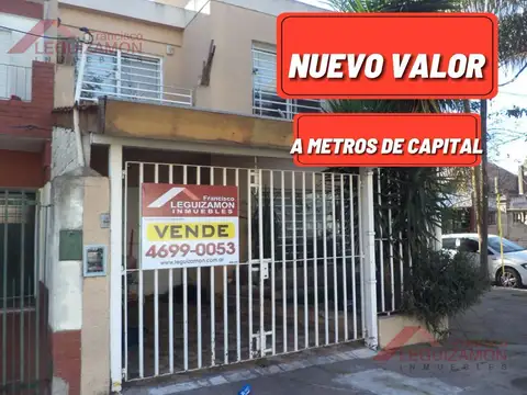 LUMINOSO - PATIO - COCHERA CUBIERTA - RAPIDO ACCESO A CABA