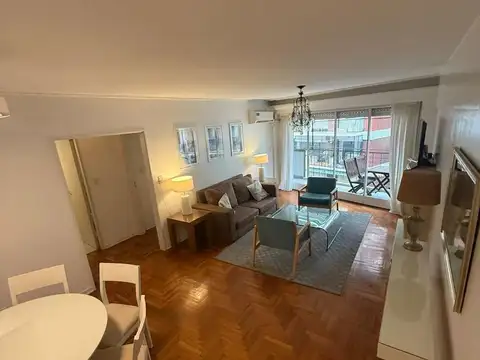 Departamento 4 ambientes con balcon en Recoleta en alquiler temporario