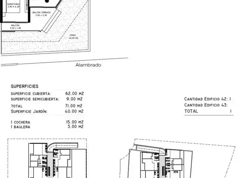 Departamento en Venta de 2 ambientes