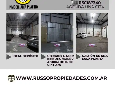 Venta Galpon San Justo