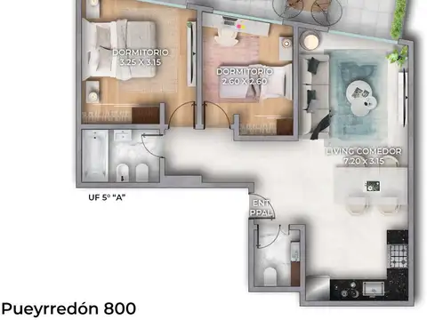 Departamento en Venta 3 años