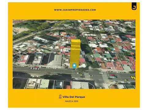 LOTE EN VILLA DEL PARQUE 10 X 11,20