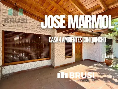 VENTA CASA 4 AMBIENTES - JOSE MARMOL