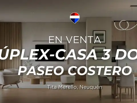 VENTA DUPLEX 3 DORMITORIOS CONFLUENCIA RURAL