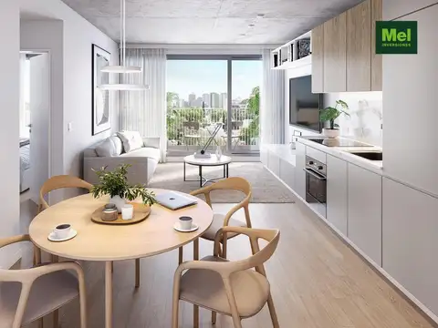 Departamento en Venta en Colegiales, USD 172.640