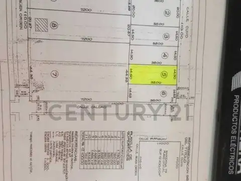 Terreno en Venta de 551,0 m2
