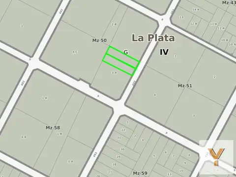 Terreno en venta - 407mts2 - Villa Castells, La Plata