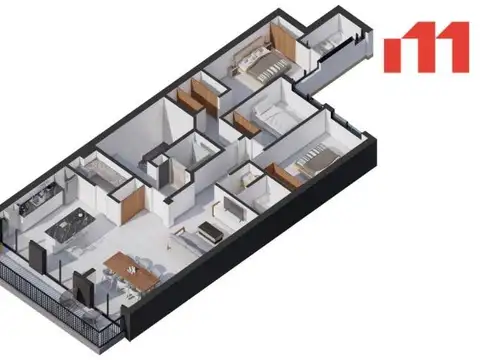 Departamento en Venta en Abasto, USD 65.000