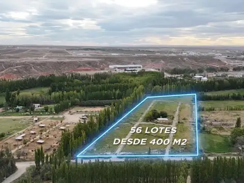 VENTA LOTES B° LA EMILCE DESDE 400M2 - CENTENARIO 