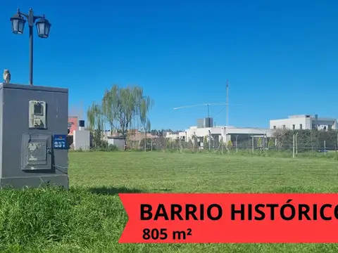Venta lote en La Magdalena barrio Histórico, 806 m².