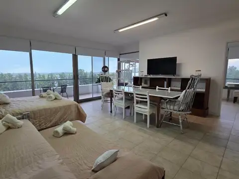 usd 1.000.- mensual + gastos AMOBLADO vista RIO