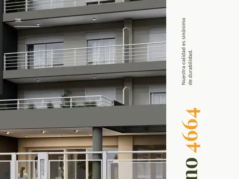 Caseros Departamentos de Ambiente Único Al Frente y Contrafrente con Balcón. F: 10796