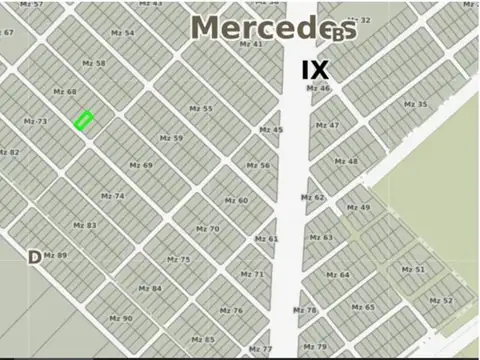 Terreno en Venta en Agote, USD 8.000