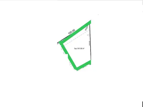 Terreno en Venta de 5613,0 m2