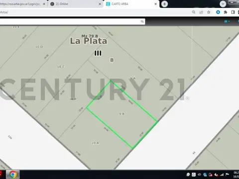 TERRENO EN VENTA CALLE 46 Y 149