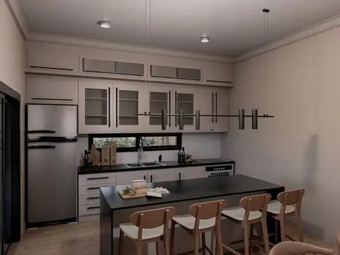 Casa 6 ambientes con 2 baños