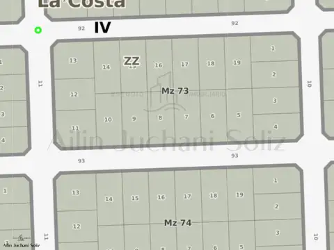 Terreno en Venta 18  mts Frente