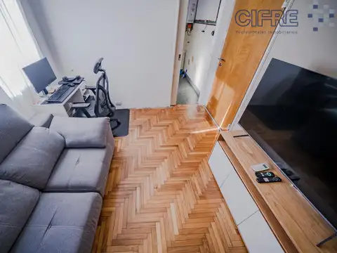 Departamento 2 ambientes con 1 baño