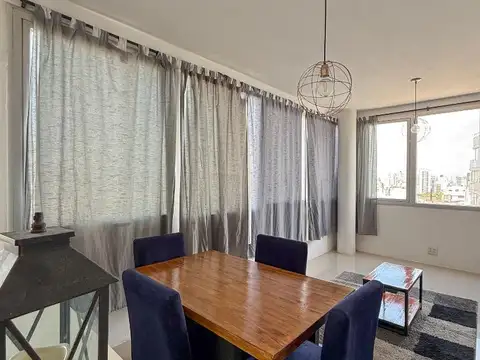 Departamento 2 ambientes con 2 baños