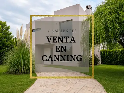 VENTA PROPIEDAD 4 AMBIENTES DON JOAQUIN CANNING