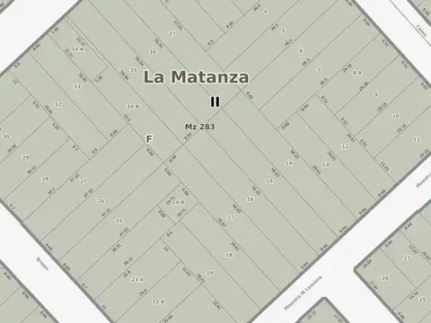 Terreno en Venta de 819,0 m2