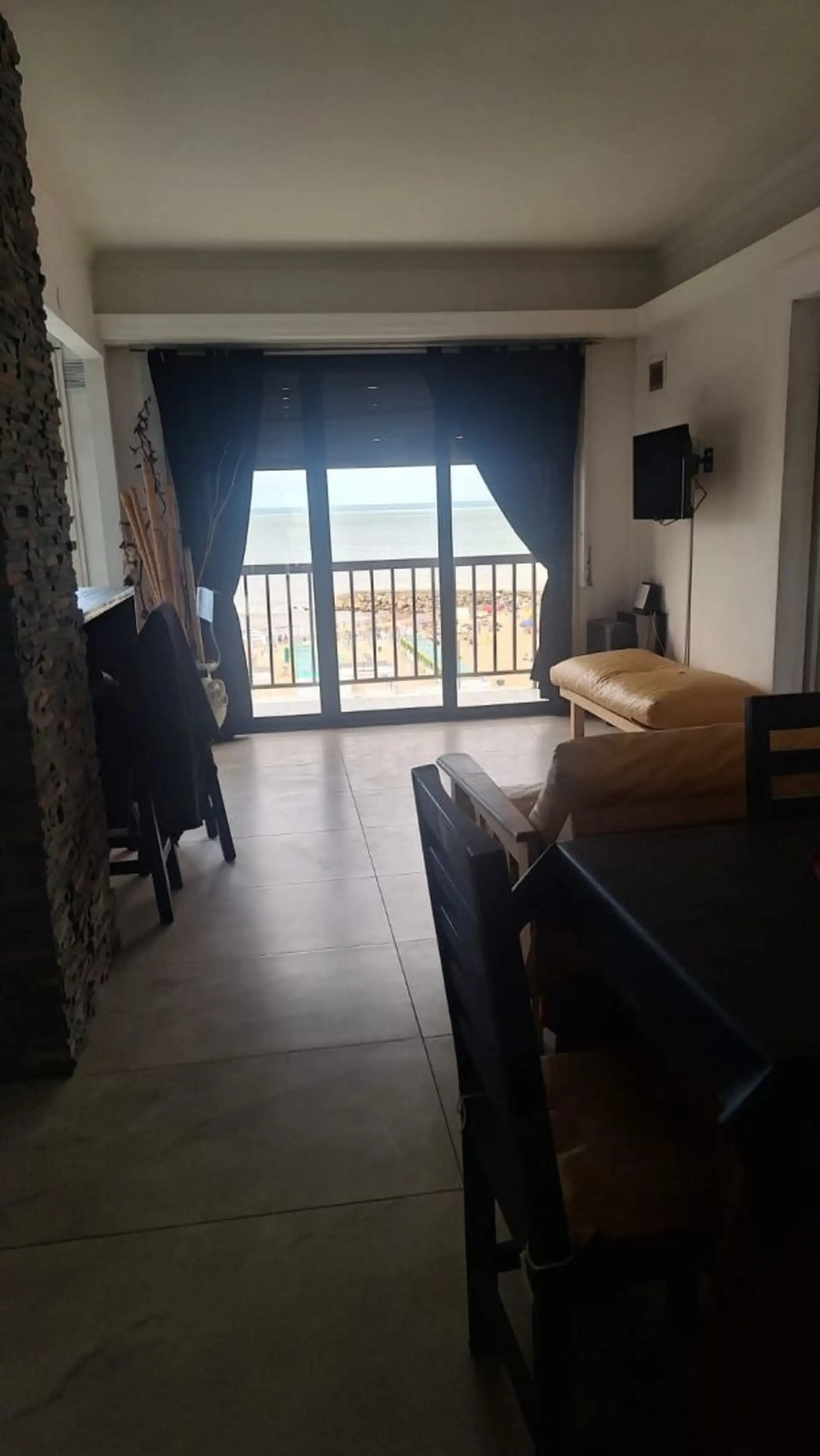 Depto 2 amb, 60m² con vista al mar - La Perla Sur