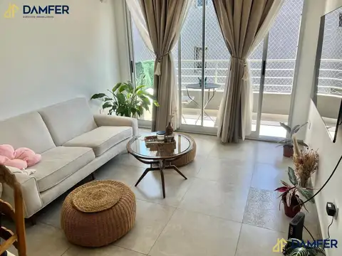 Departamento 2 ambientes con 1 baño
