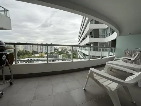 Departamento 2 ambientes con 2 baños