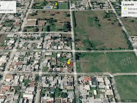 Terreno en Venta de 600,0 m2