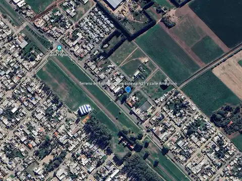 Autovia Ruta Nacional N° 21 y calle Ameghino