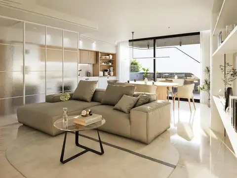 Venta departamento de 2 dormitorios con balcón amplio y amenities en barrio Abasto