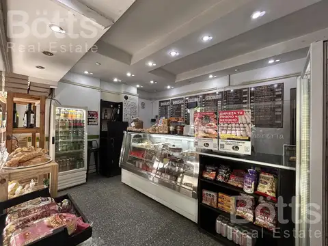 Fondo de comercio en venta en Recoleta - fiambrería y comida al paso.