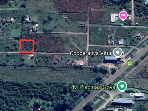 Terreno en Venta en Goya, USD 3.000