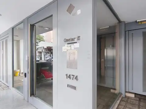 Departamento frente impecable 1 dor.