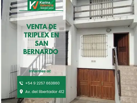 TRIPLEX EN VENTA