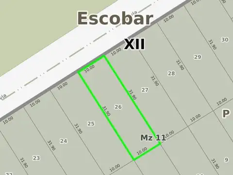 Casa 3 ambientes con 1 baño