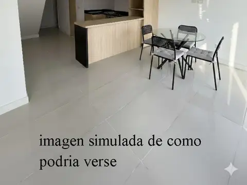 Departamento 3 ambientes con 2 baños