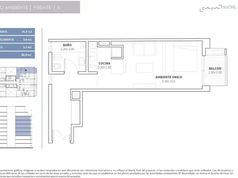 Departamento en Venta Apto profesional