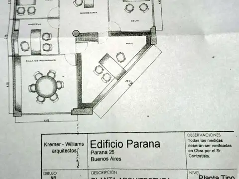Oficina en Alquiler en Congreso, $ 1.650.000