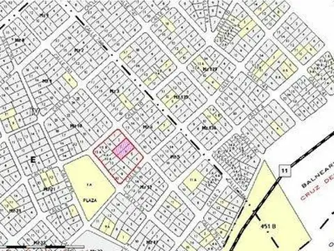 Terreno en Venta 60  mts Fondo