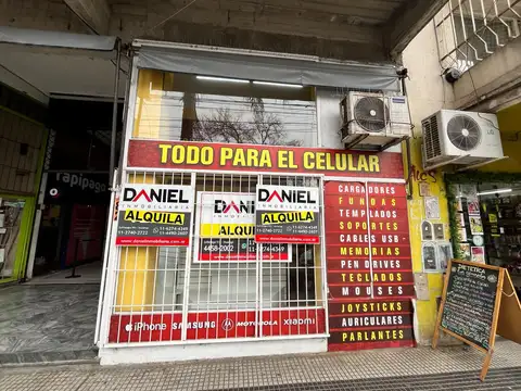 2 LOCALES EN ALQUILER  INMEJORABLE UBICACION COMERCIAL!