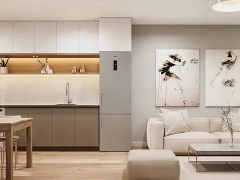 Departamento 2 ambientes con 1 baño